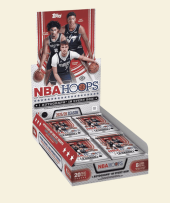 compare product 2025-26 Topps NBA Hoops Basketball Hobby Box