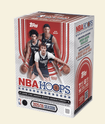 compare product 2025-26 Topps NBA Hoops Basketball Blaster Box