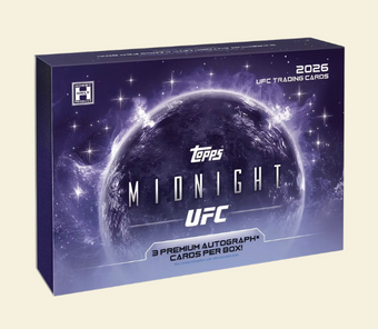 compare product 2026 Topps Midnight UFC Hobby Box