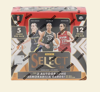 compare product 2025 Panini Select WNBA Basketball Hobby Box