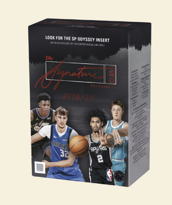 compare product 2025-26 Topps Signature Class Basketball Blaster Box