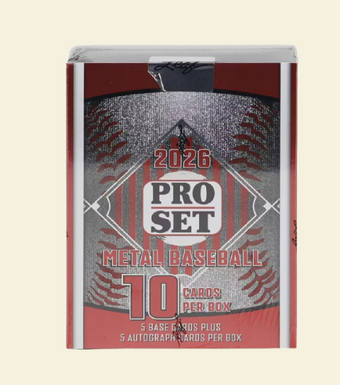 compare product 2026 Leaf Pro Set Metal Baseball Hobby Box