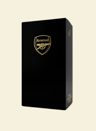 compare product 2025-26 Futera FX Arsenal Soccer Hobby Box