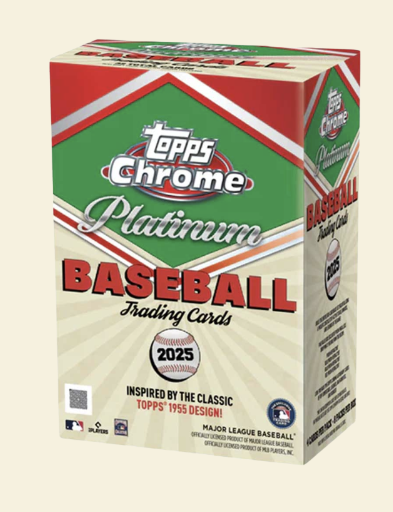 2025 Topps Chrome Platinum Anniversary Baseball Blaster Box
