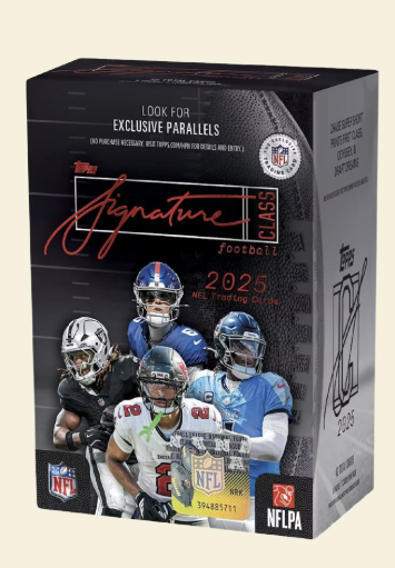 2025 Topps Signature Class Football Blaster Box