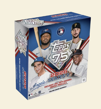 compare product 2026 Topps Series 2 Baseball Mega Box