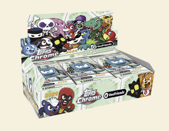compare product 2026 Topps Chrome VeeFriends Hobby Box