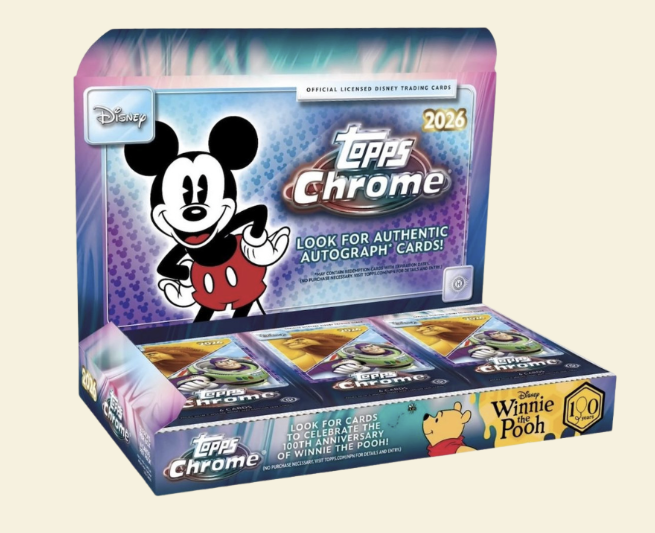 2026 Topps Chrome Disney Hobby Box