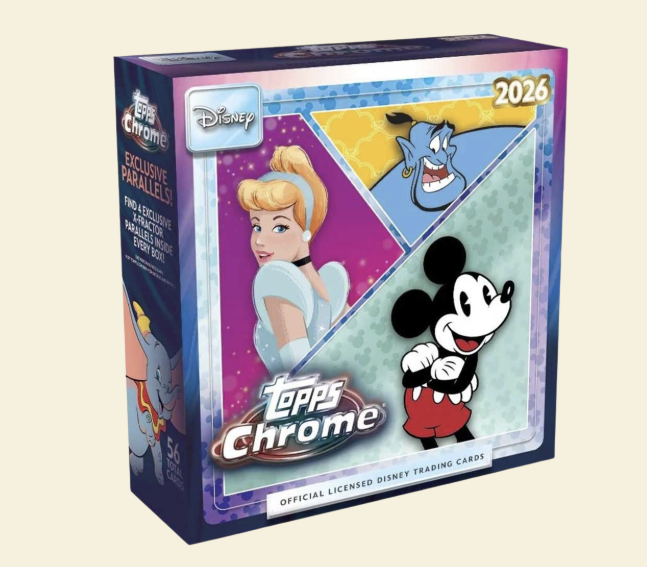 2026 Topps Chrome Disney Mega Box