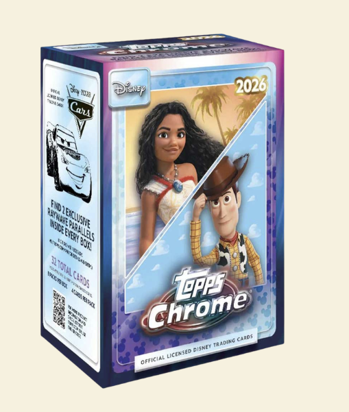 2026 Topps Chrome Disney Blaster Box