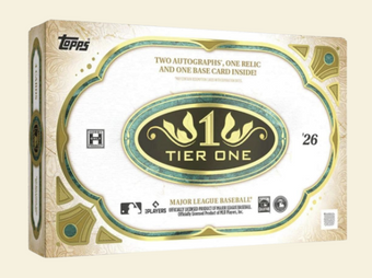 compare product 2026 Topps Tier One Baseball Hobby Box