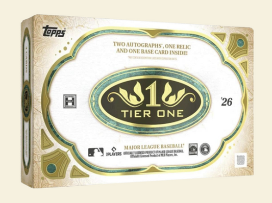 2026 Topps Tier One Baseball Hobby Box