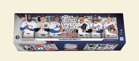 2026 Topps Baseball Factory Complete Set Box