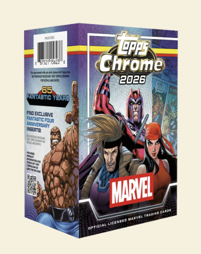 2026 Topps Marvel Comics Chrome Blaster Box