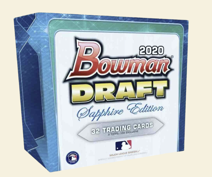 2020 Bowman Draft Baseball Sapphire Edition Box