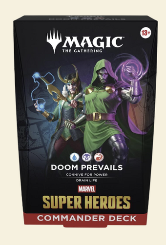 compare product MTG: Marvel Super Heroes Commander Deck Doom Prevails