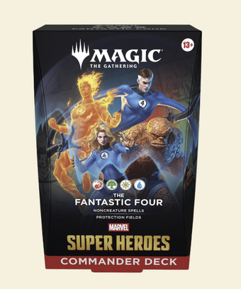 compare product MTG: Marvel Super Heroes Commander Deck Fantastic Four