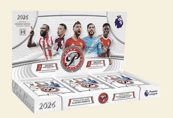 compare product 2025-26 Topps Pristine Premier League Soccer Hobby Box