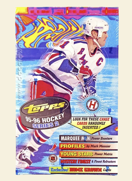 1995-96 Topps Series 2 Hockey Hobby Box