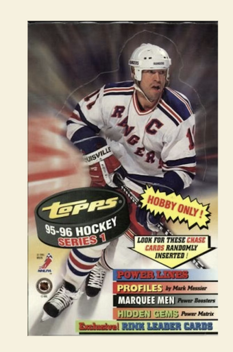 compare product 1995-96 Topps Series 1 Hockey Hobby Box