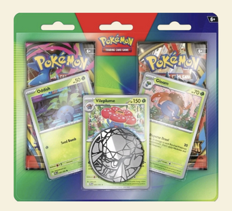 compare product Pokemon Mega Evolution Vileplume 2-Booster Blister Pack