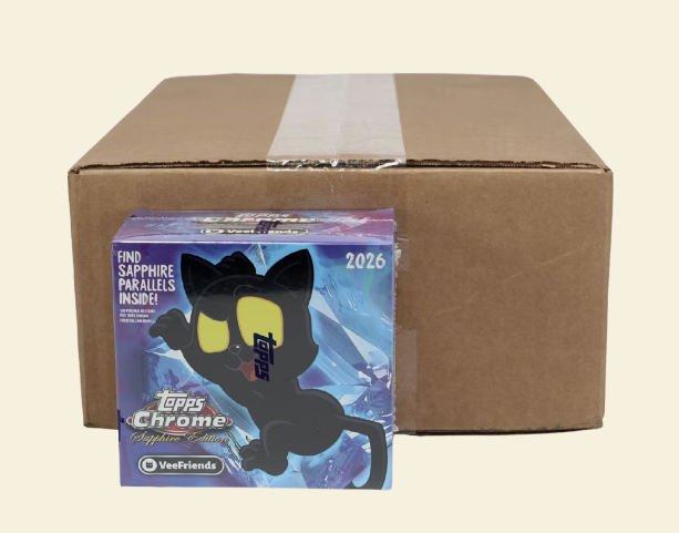 2026 VeeFriends Chrome Sapphire Hobby Box Case