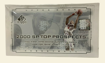 compare product 2000-01 Upper Deck SP Top Prospects Basketball Hobby Box