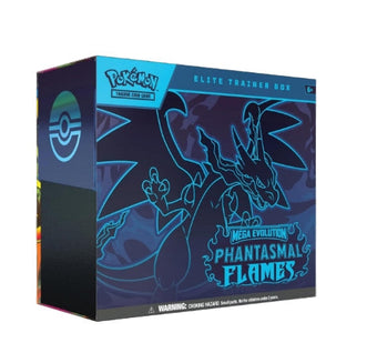compare product Pokemon Phantasmal Flames Elite Trainer 10 Box Case