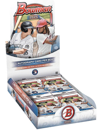 compare product 2025 Bowman Baseball Hobby Box