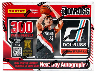 compare product 2024-25 Donruss Basketball Hobby 10 Box Case