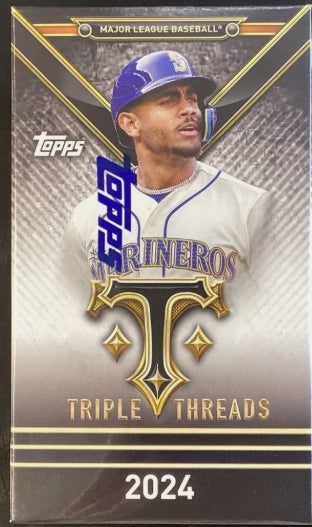 compare product 2024 Topps Triple Threads Baseball Hobby Mini Box