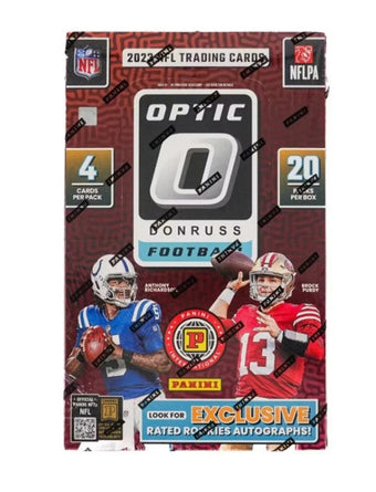 compare product 2023 Panini Donruss Optic Football Hobby International Box