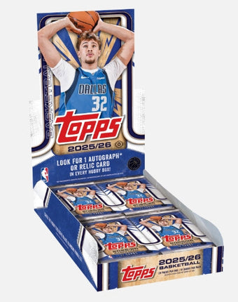 compare product 2025-26 Topps Basketball Hobby 12 Box Case