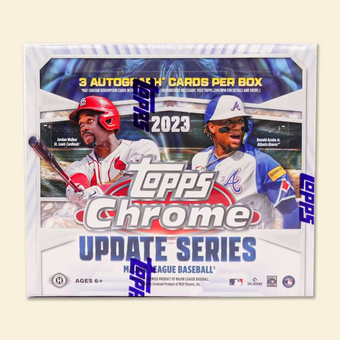 compare product 2023 Topps Chrome Update Baseball Jumbo Box