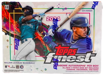 compare product 2024 Topps Finest Baseball Hobby Box