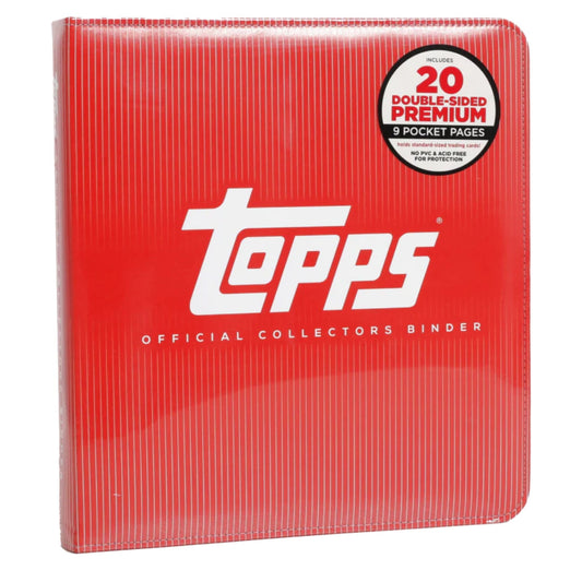 Topps Red Collectors Binder
