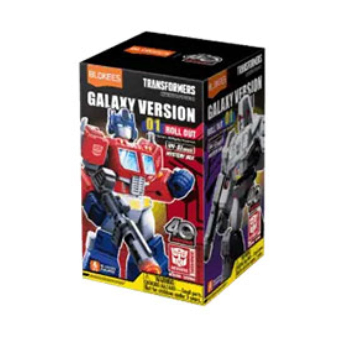 Blokees Transformers GV01 Roll Out 4-inch Galaxy Model Kit Blind Box