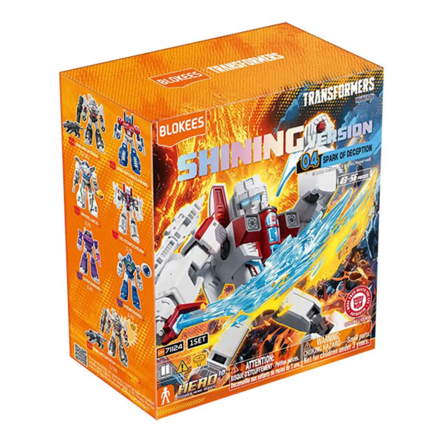 Blokees Transformers SV04 Spark of Deception 4-inch Shining Model Kit Blind Box