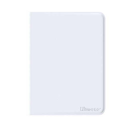 Ultra Pro Standard Pro 9 Pocket Vivid White Zippered Card Binder