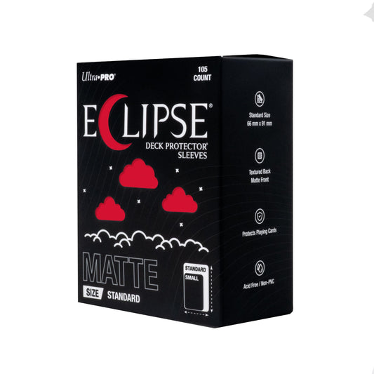 Ultra Pro Standard Eclipse Matte Apple Red Deck Protector Card Sleeves