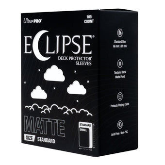 compare product Ultra Pro Standard Eclipse Matte Arctic White Deck Protector Card Sleeves