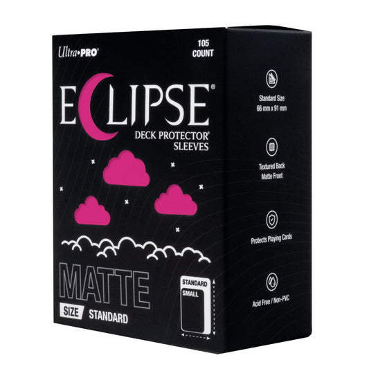 Ultra Pro Standard Eclipse Matte Hot Pink Deck Protector Card Sleeves