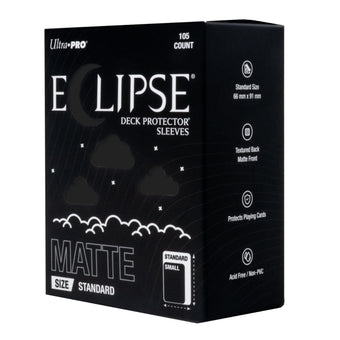 compare product Ultra Pro Standard Eclipse Matte Jet Black Deck Protector Card Sleeves