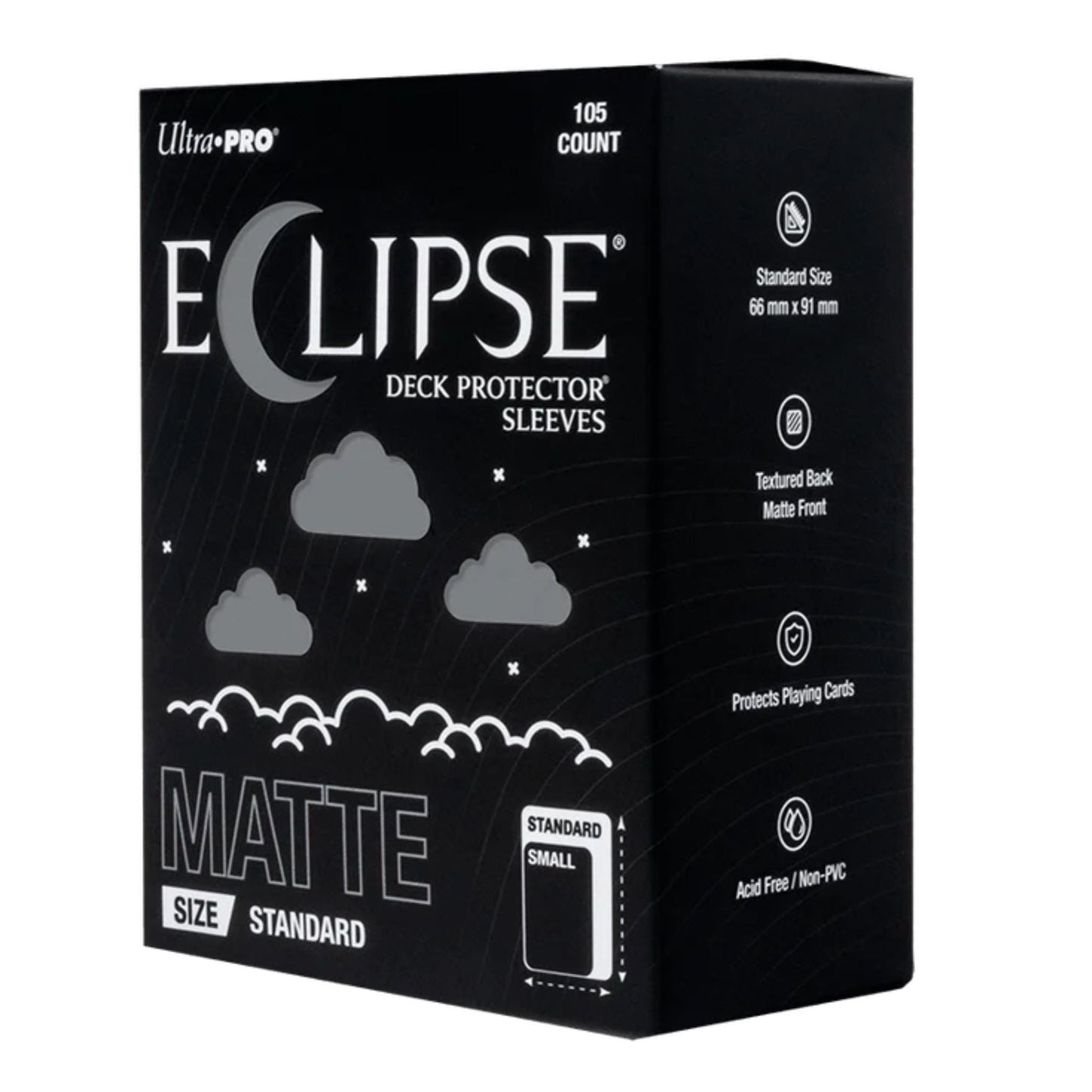 Ultra Pro Standard Eclipse Matte Smoke Grey Deck Protector Card Sleeves