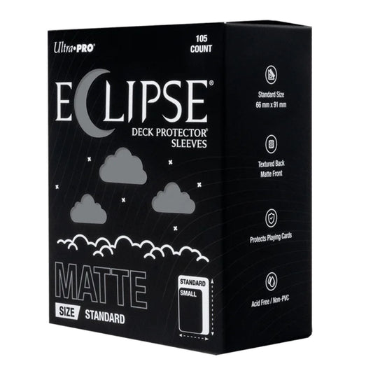 Ultra Pro Standard Eclipse Matte Smoke Grey Deck Protector Card Sleeves