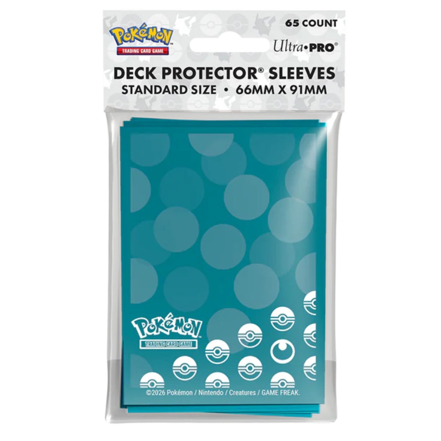 Ultra Pro Standard Pokemon Darkness Energy Deck Protector Card Sleeves