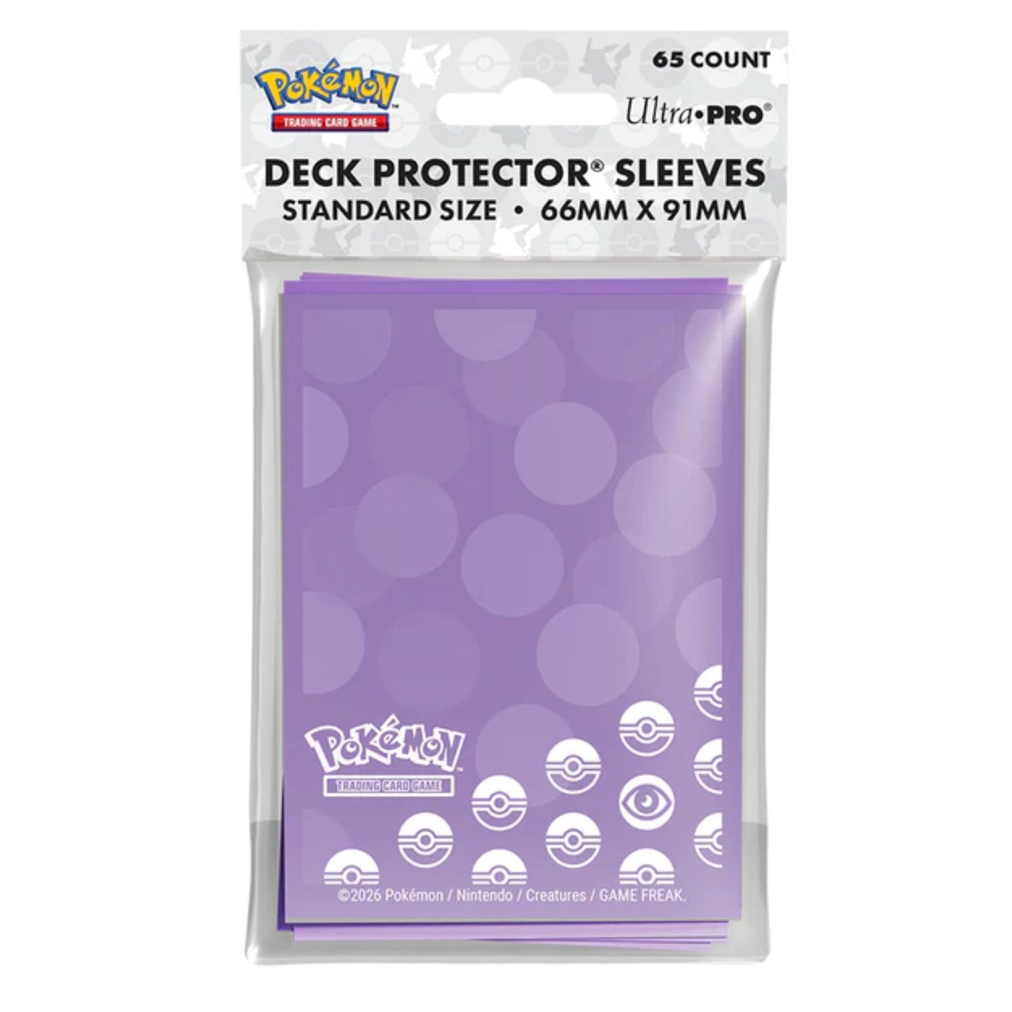 Ultra Pro Standard Pokemon Psychic Energy Deck Protector Card Sleeves