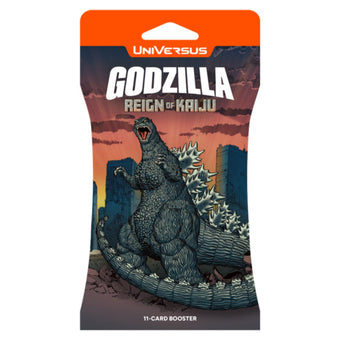 compare product UniVersus Godzilla Reign Of Kaiju Hanging Booster Pack