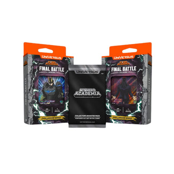 compare product UniVersus My Hero Academia Final Battle Challenger Series Display (4 Decks)