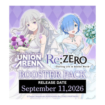 compare product Union Arena Re:ZERO Starting Life in Another World Booster Box (Presell)